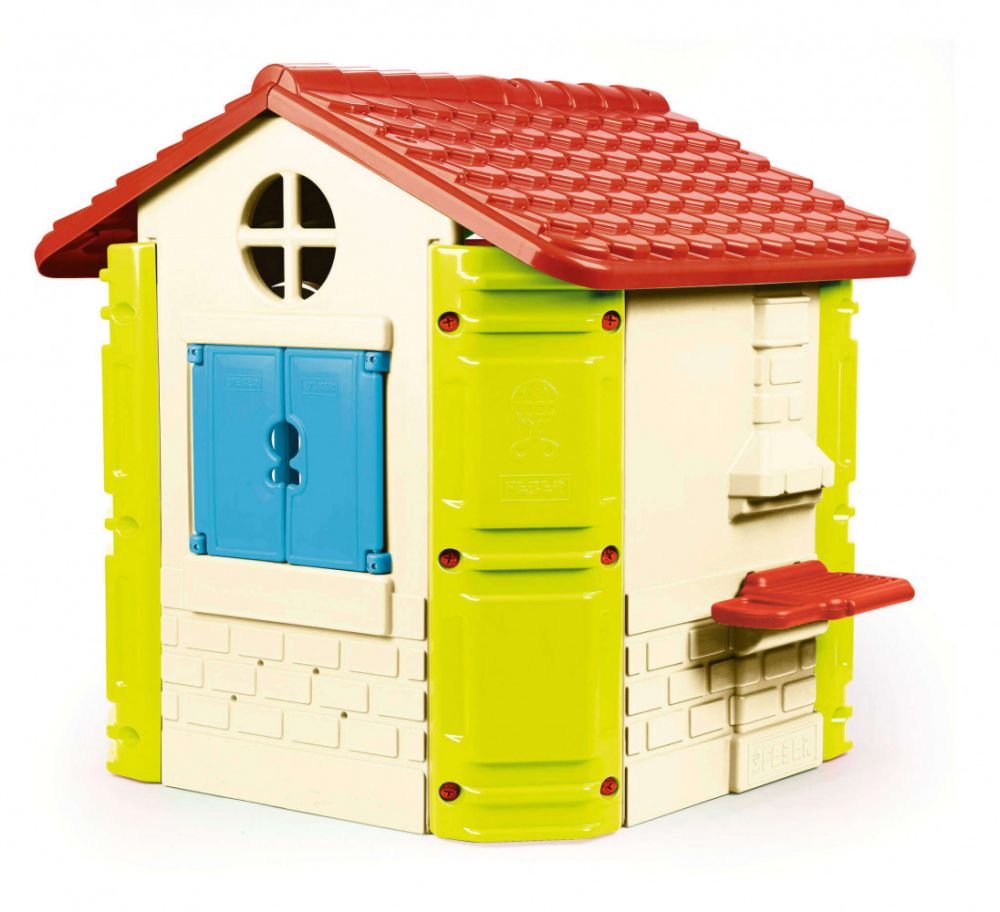 casetta-giardino-esterno-legno-impregnata-bianca-colorata-tinta-piscina
