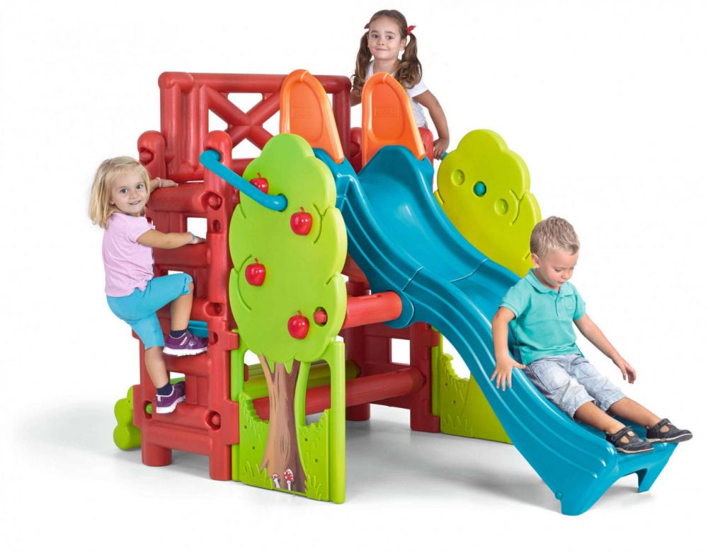 casetta-gioco-bambini-piscina-altalena