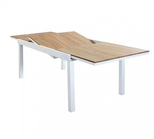 Tavolo-Giardino-Sedie-OBI-Poltrone-TEAK-Allungabile-Legno-Set-Gazebo-Casine-Esterno-Alluminio-Bianco