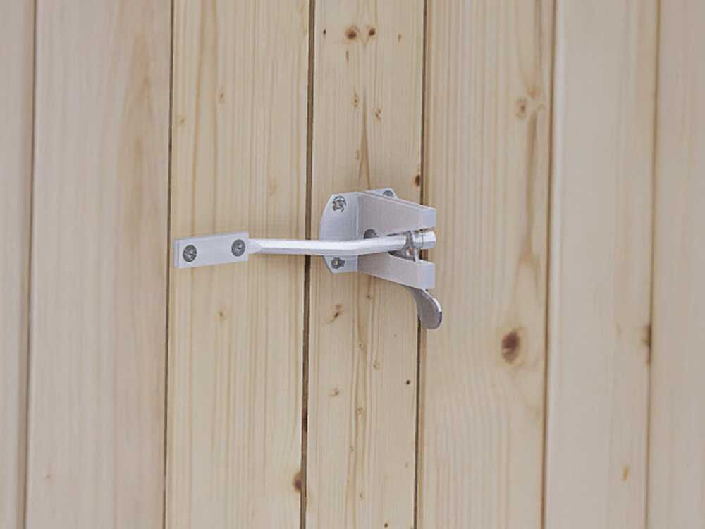 casetta-giardino-esterno-legno-impregnata-bianca-colorata-tinta-piscina