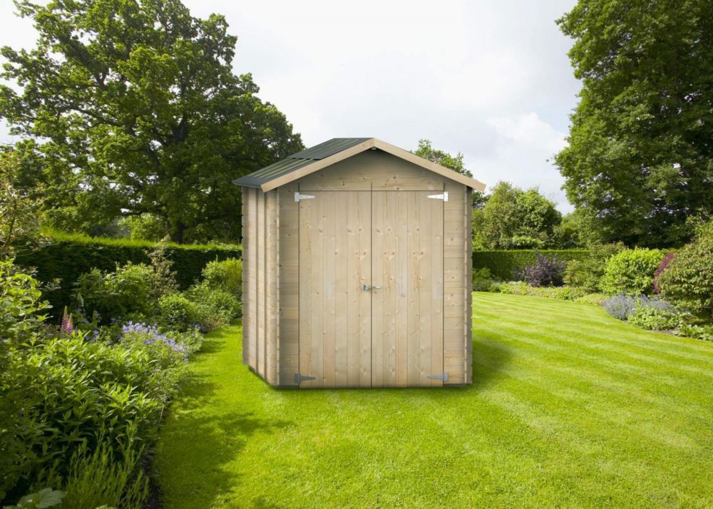 casetta-giardino-esterno-legno-impregnata-bianca-colorata-tinta-piscina