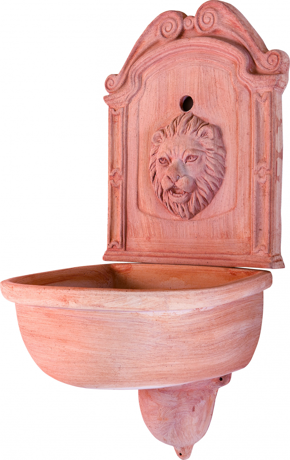fontana-muro-leone-pannello-liscia-gerla-sifone-giardino-terracotta-terrazze
